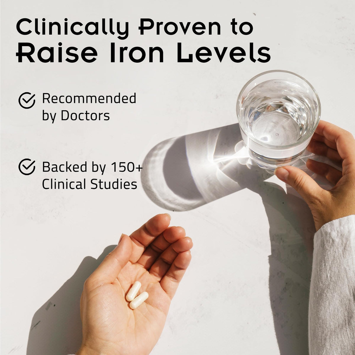 Iron Supplement with Vitamin C, 30ct D61689