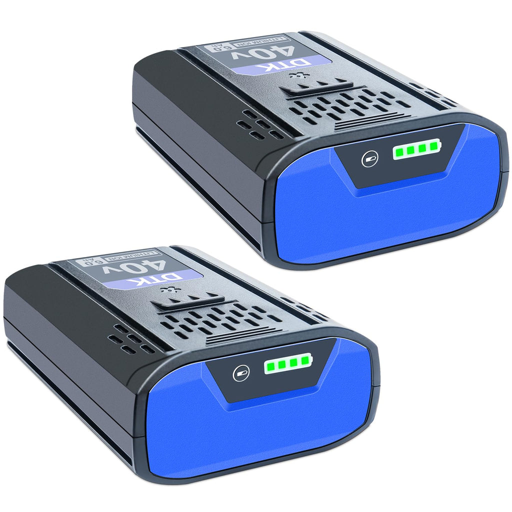 6000mAh Cordless Power Tool Batteries 2 Packs O200