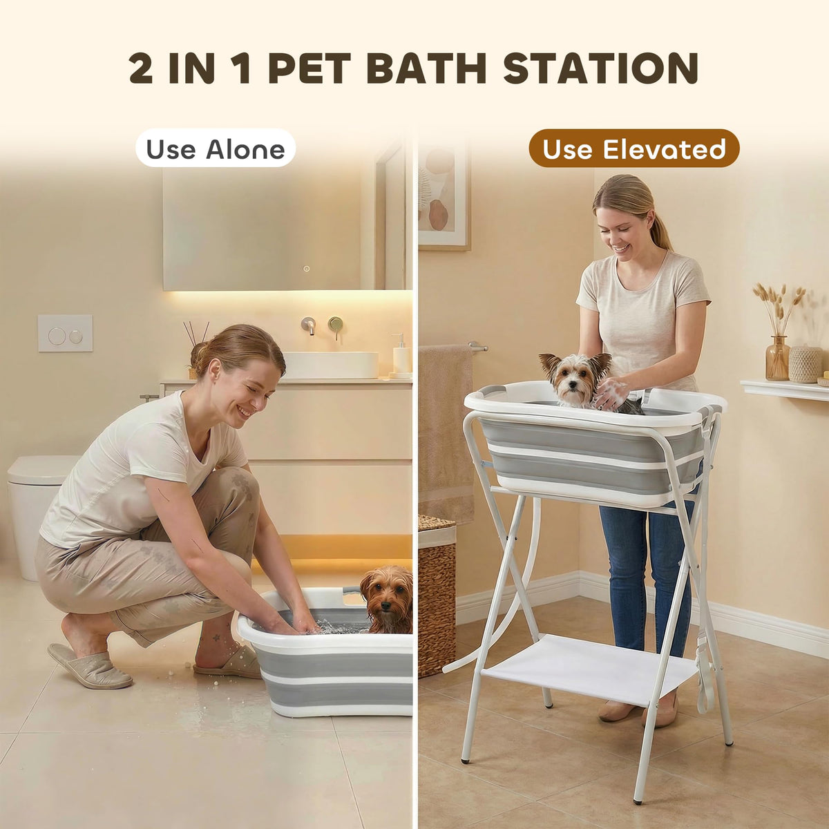 2 in 1 Dog Bath Tub G9948