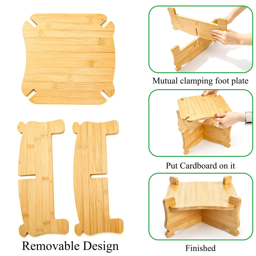 Bamboo Drink Dispenser Stand I772