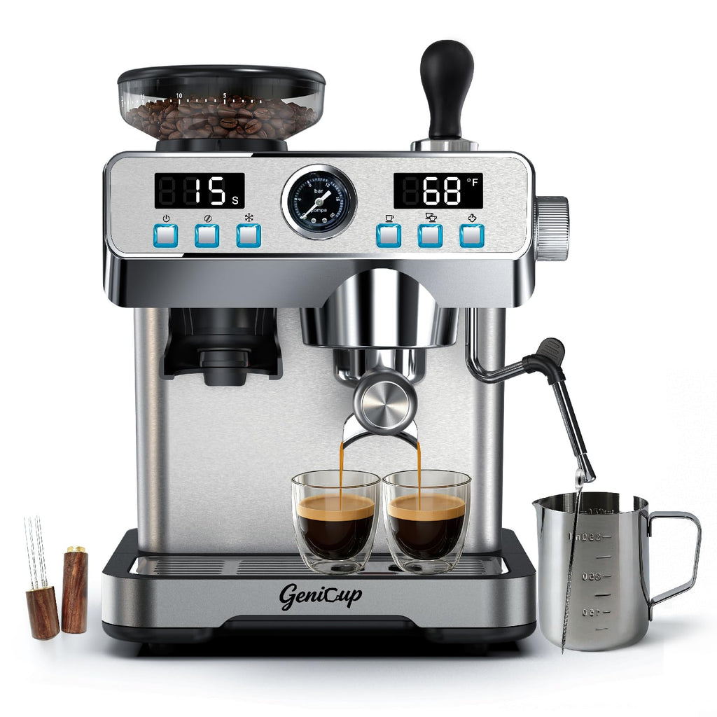 Espresso Machine with Grinder 20 Bar 68oz Water Tank P198836