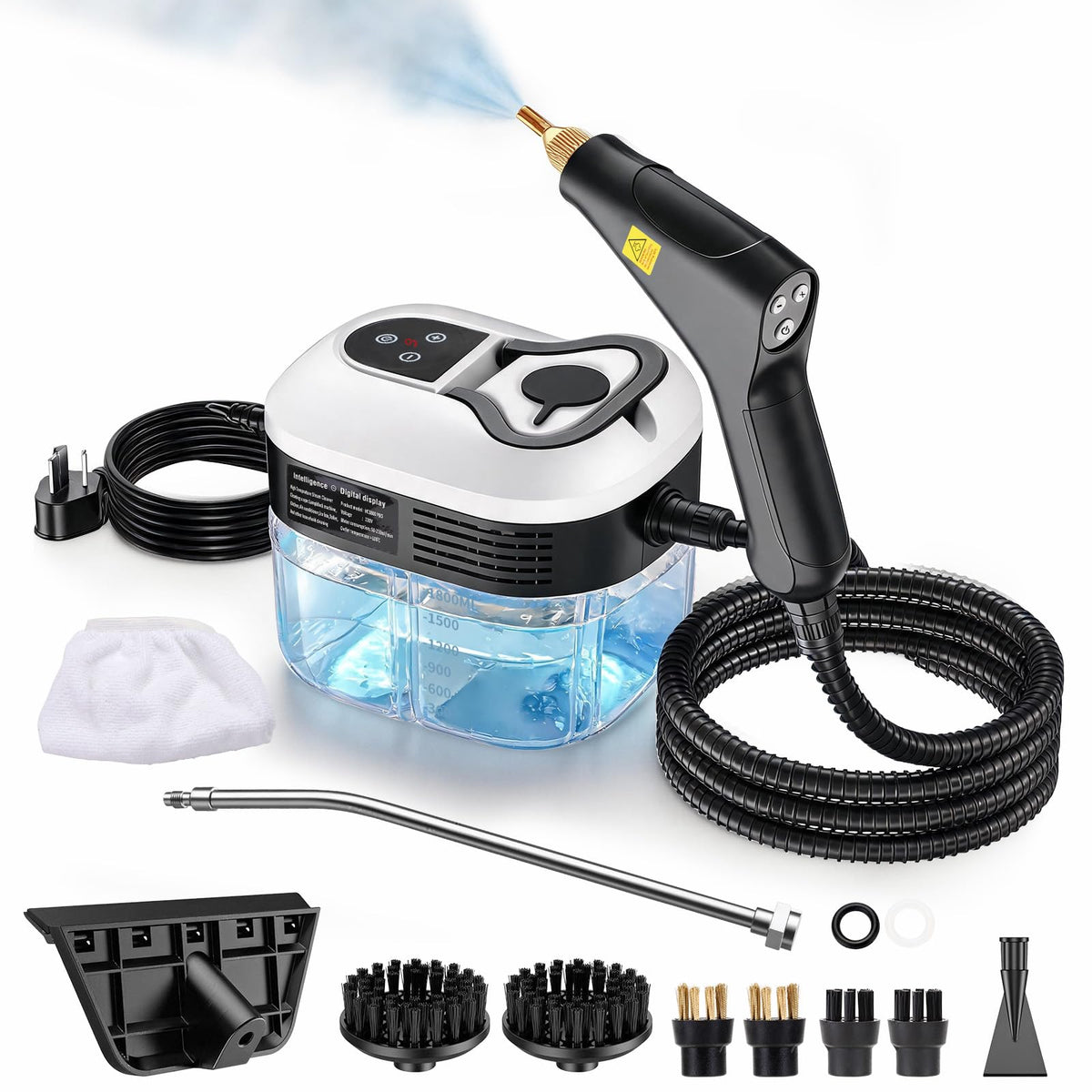 1.8L Pressurized Steam Cleaner O896
