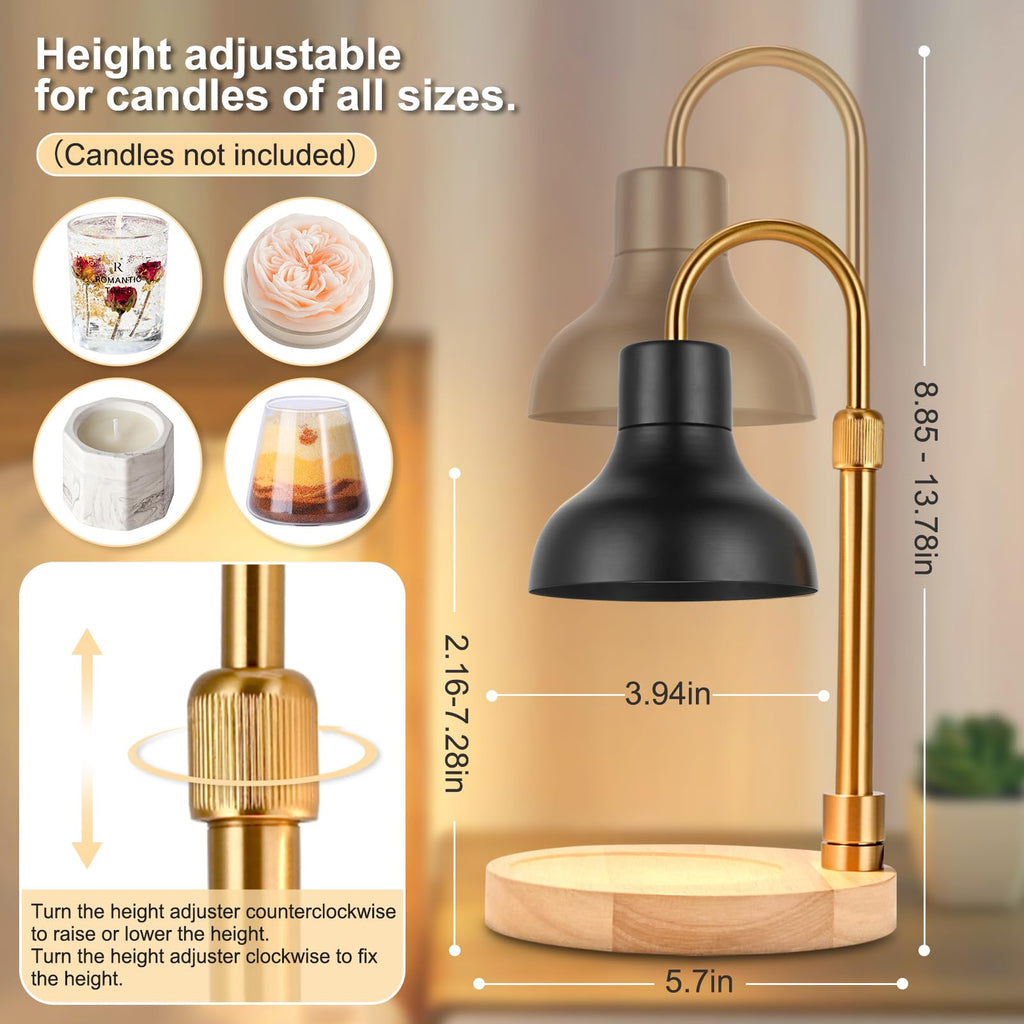Candle Warmer Lamp with Timer & Dimmer H3045