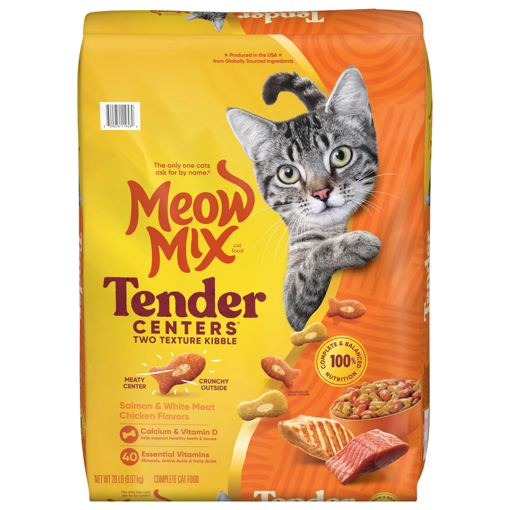 Salmon & White Meat Chicken Flavors 20 lb. Bag O13144