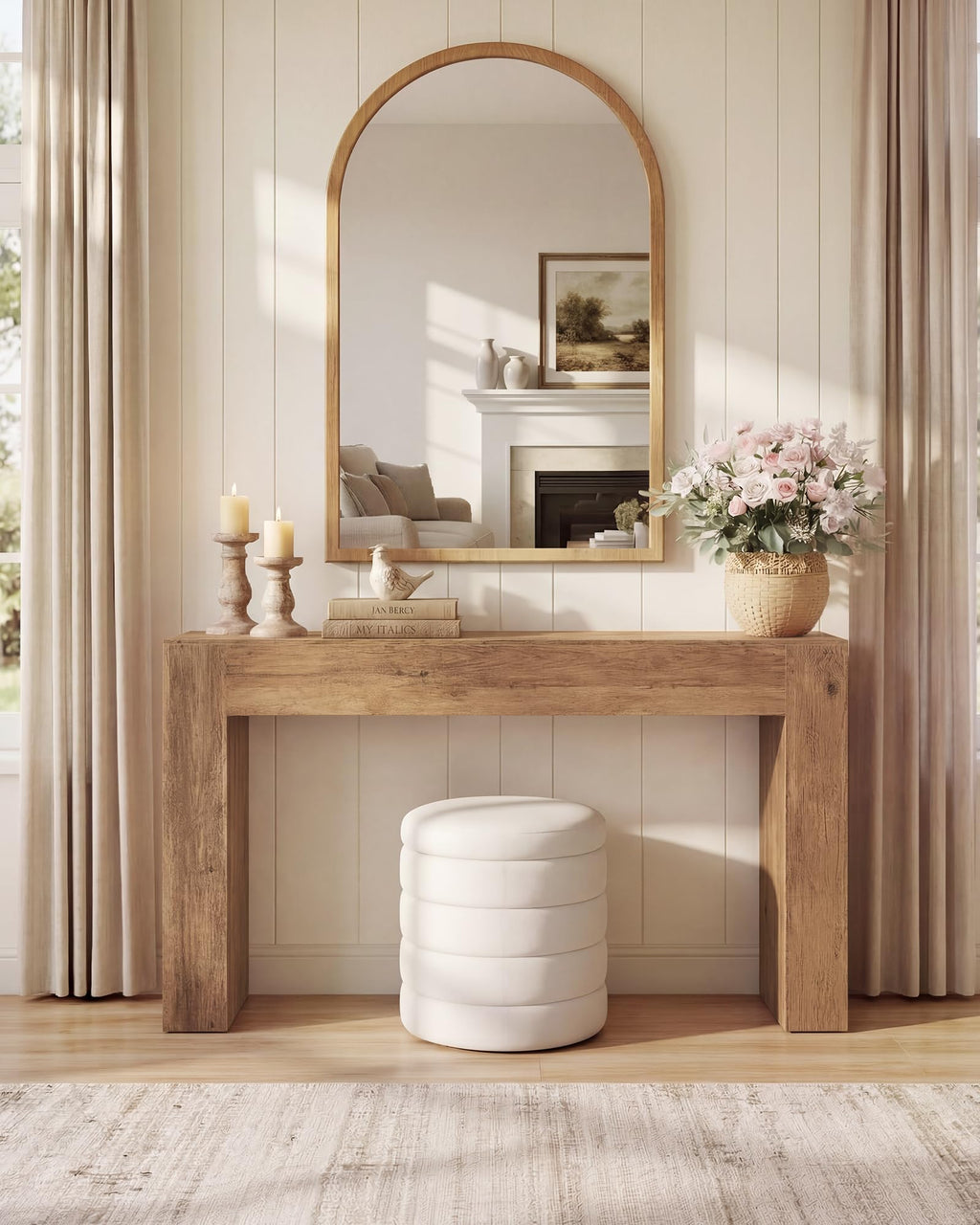63 Inches Console Table A39147