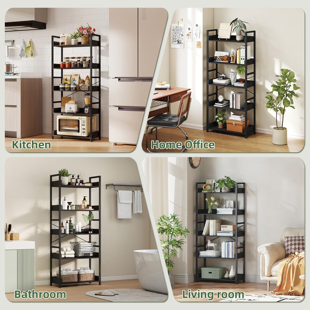 5 Tier Bookshelf Y646