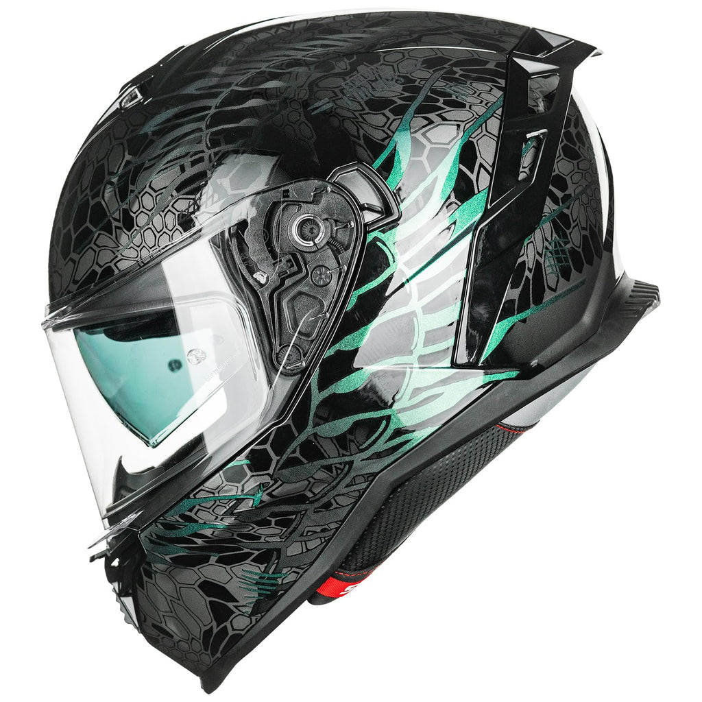 Motorcycle Helmet DOT ECE Dual Visor Full Face A244799