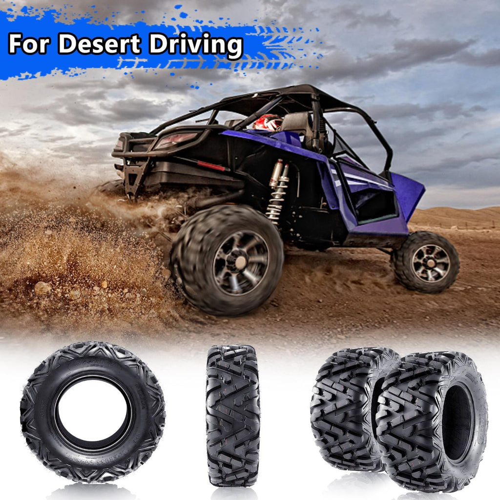 2 Pack 19x7-8 Tubeless All Terrain ATV Tires X299