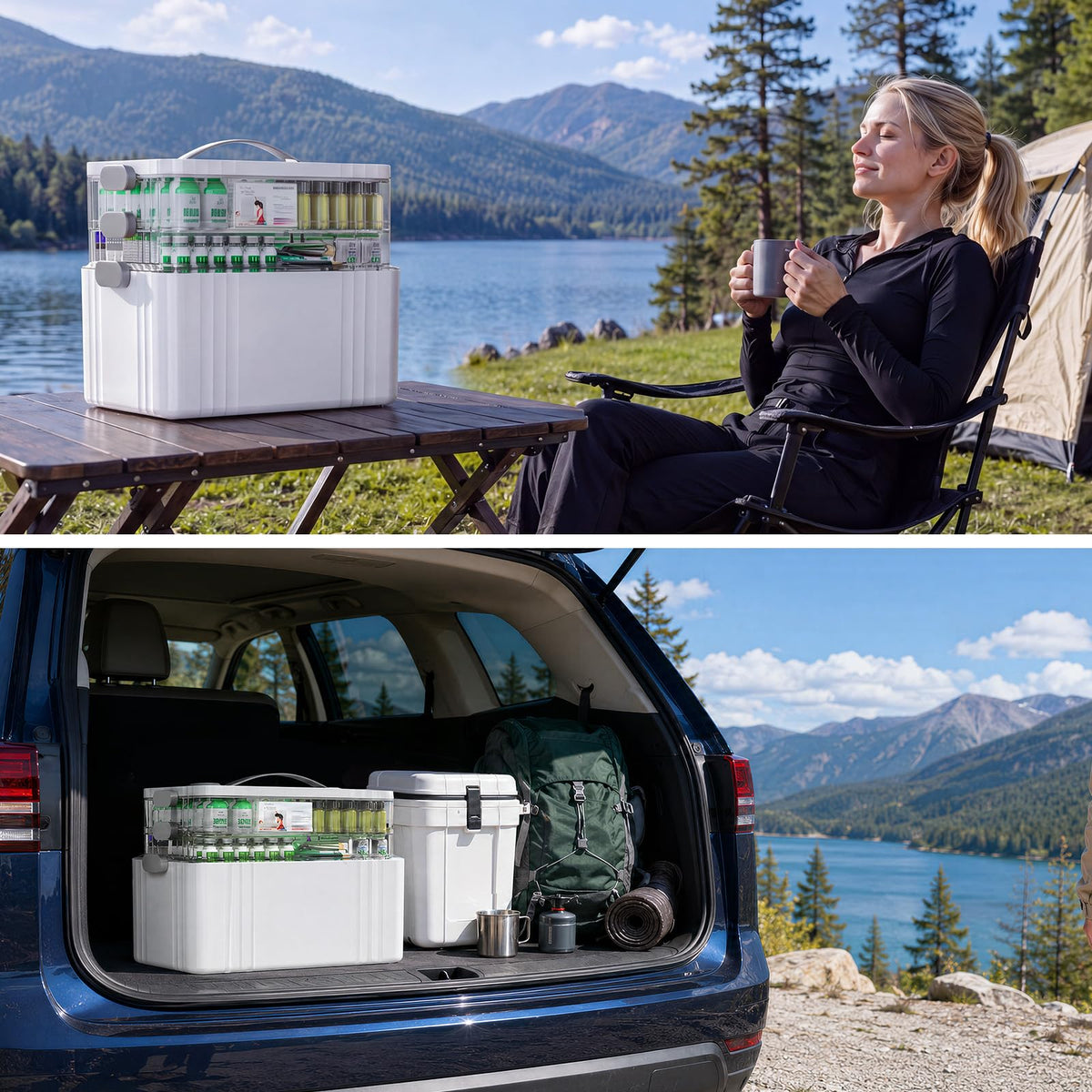 3-Tier Portable Medicine Organizer V79045