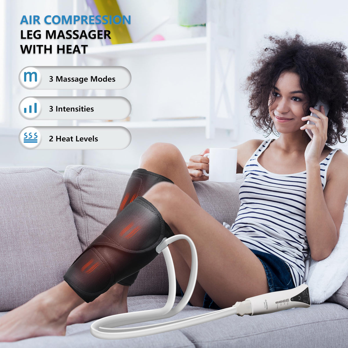 Heated Leg Compression Massager S5495