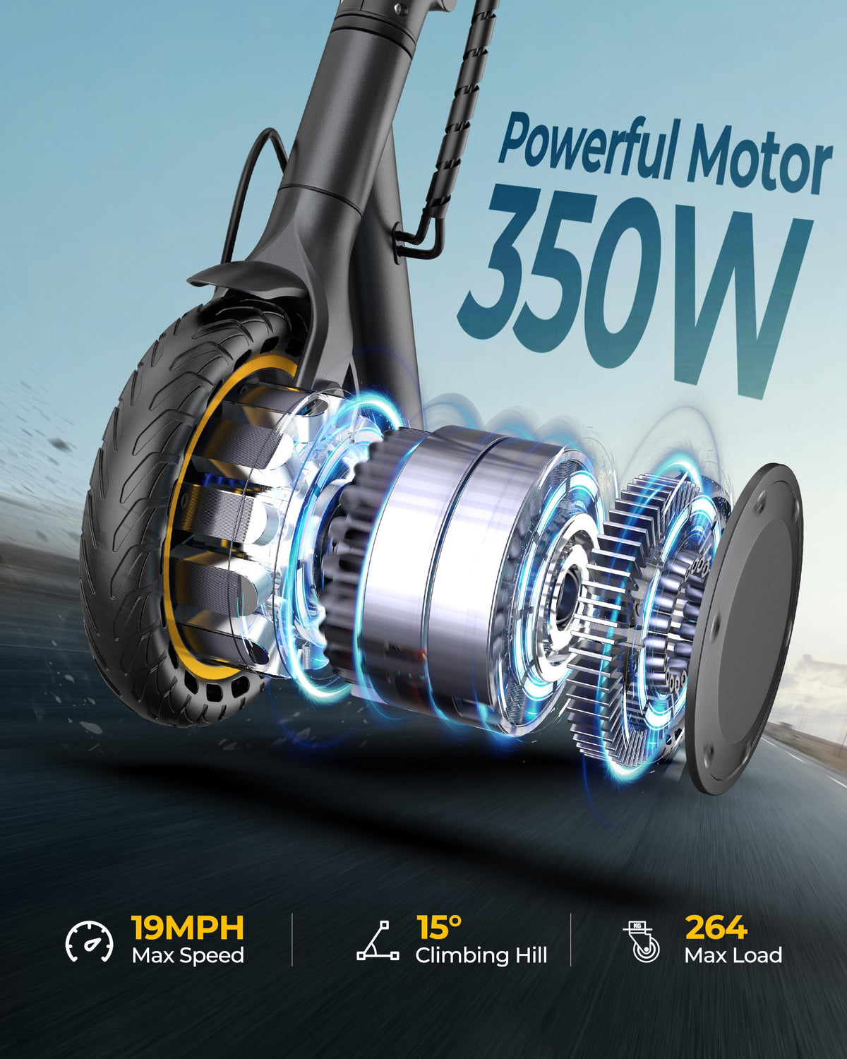 500W Electric Scooter R3020