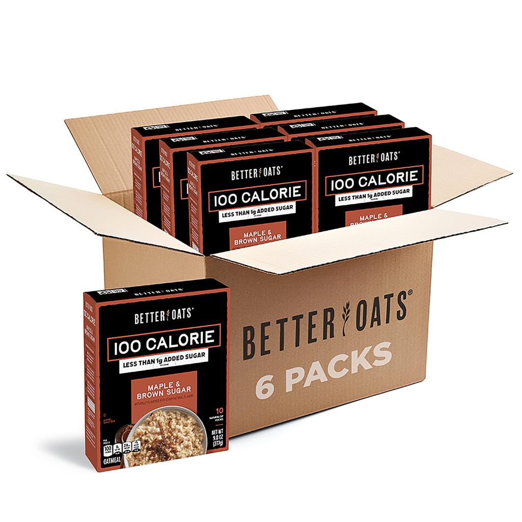 Maple & Brown Sugar Oatmeal 6 Pack P9836
