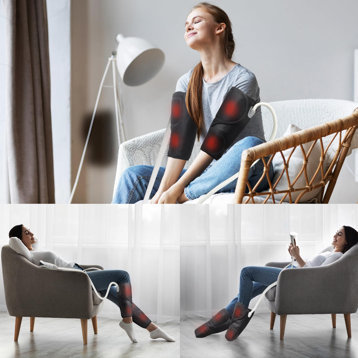 Heated Leg Compression Massager S5495