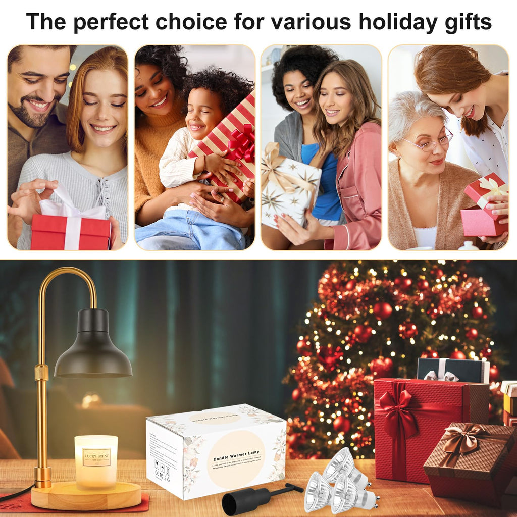 Candle Warmer Lamp with Timer & Dimmer H3045