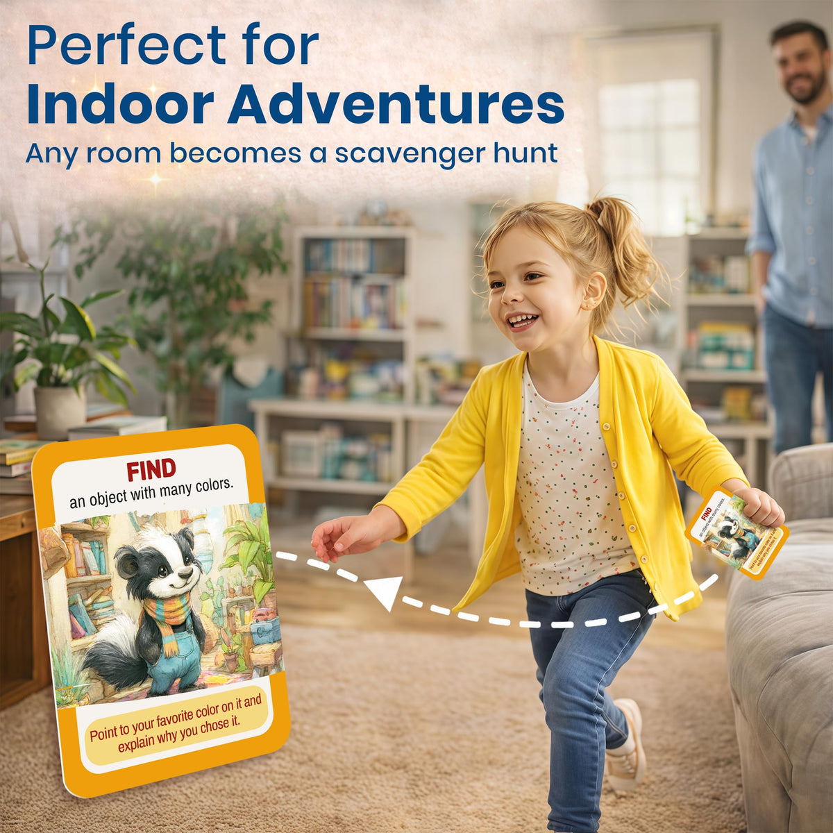 Kids Scavenger Hunt & Memory Matching Game L318165