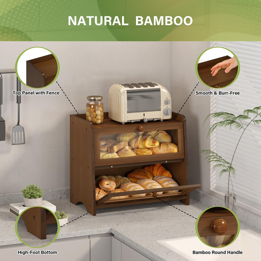 Double Layer Bread Box Z62582