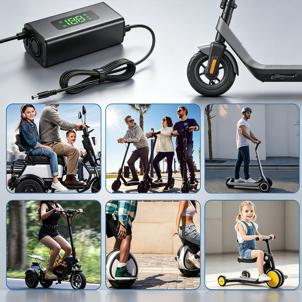 42V 2A Electric Bike Charger E375966
