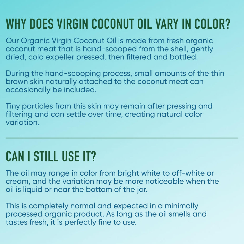 Organic Cold-Pressed Virgin Coconut Oil, 1 Gallon Y84734