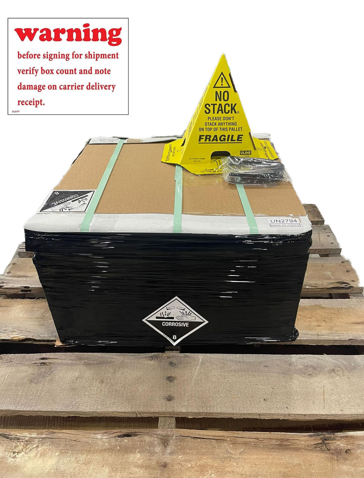 6V Deep-Cycle Flooded Battery 210Ah Pack of 4 F448985