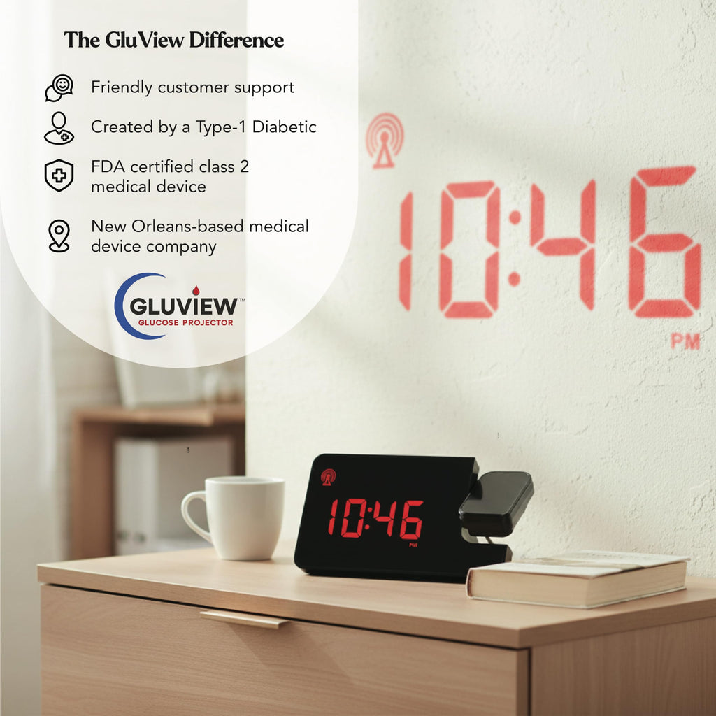 Glucose Projector Clock Y54600