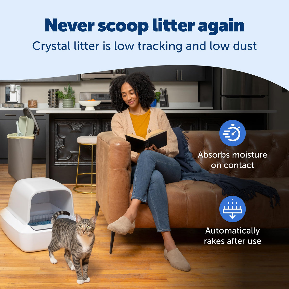 Self-Cleaning Litter Box I551
