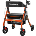 Foldable Heavy-Duty Rollator Walkers with Seat Q704109