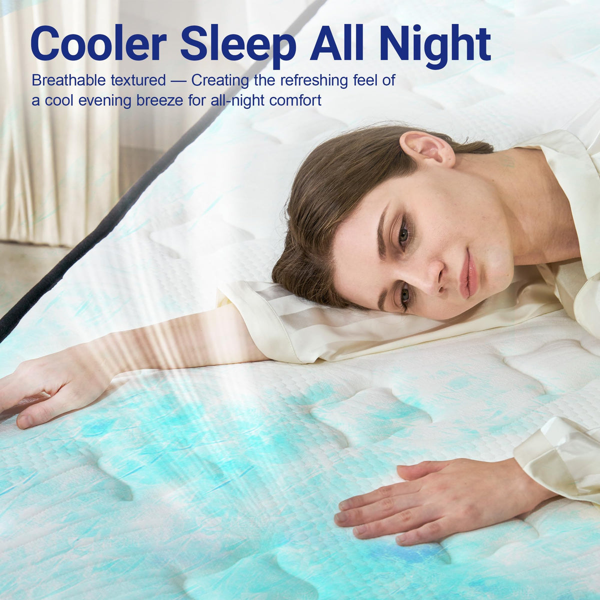Full 12 Inch Hybrid Mattress with Memory Foam X224556