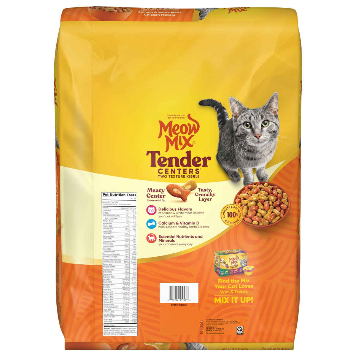 Salmon & White Meat Chicken Flavors 20 lb. Bag O13144