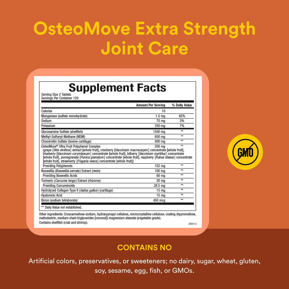 OsteoMove Extra Strength Joint Care 240 Tabs H880