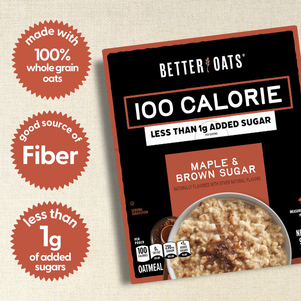 Maple & Brown Sugar Oatmeal 6 Pack P9836
