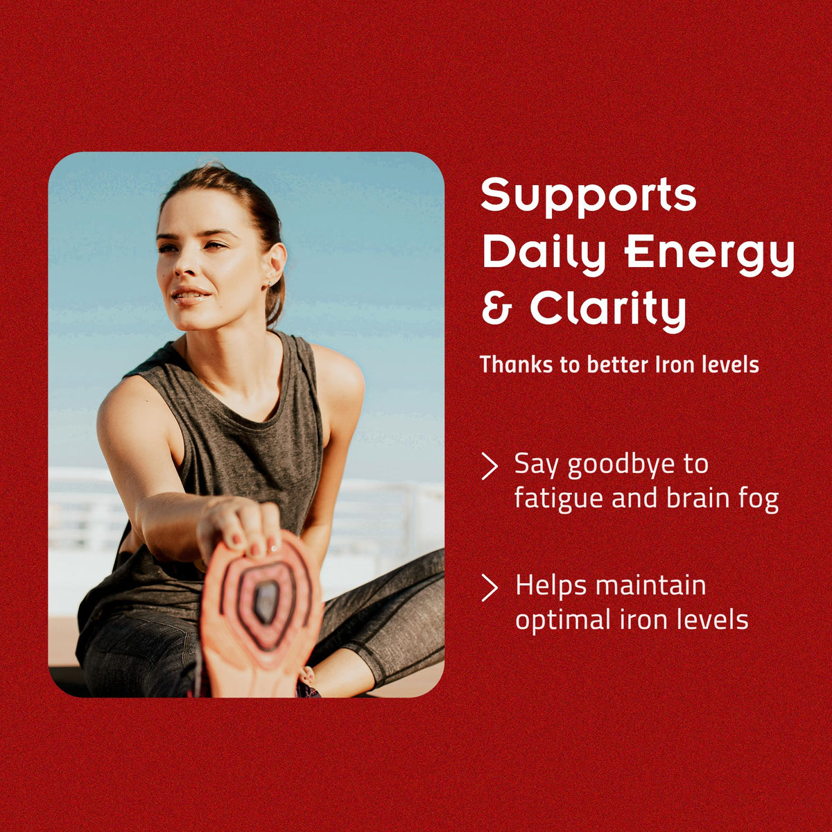 Iron Supplement with Vitamin C, 30ct D61689