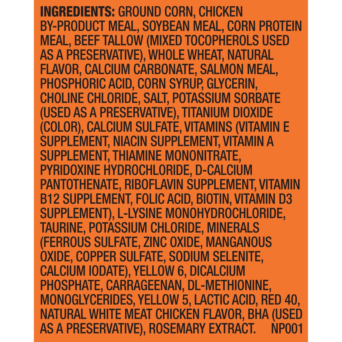 Salmon & White Meat Chicken Flavors 20 lb. Bag O13144